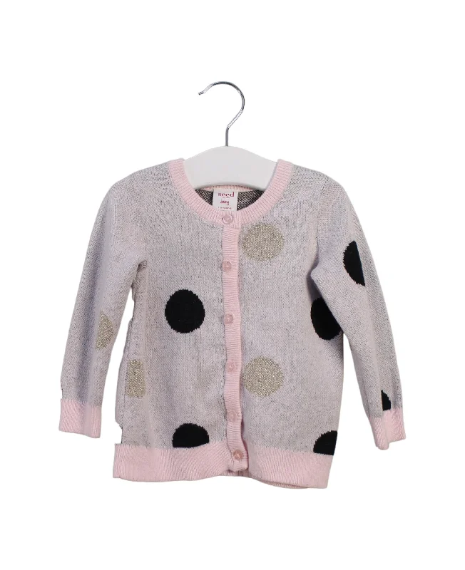 Men's Sweaters with Patchwork DesignsSeed Cardigan 6-12M
