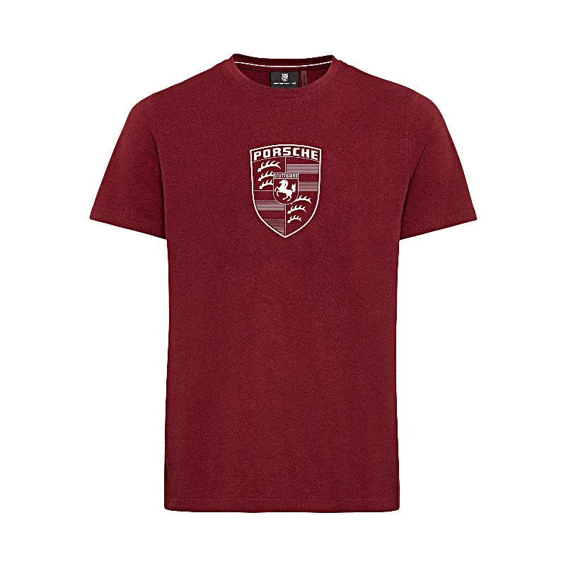 Men's Shirts with Bow TiesPorsche Crest Men's T-shirt (Red) - Essential