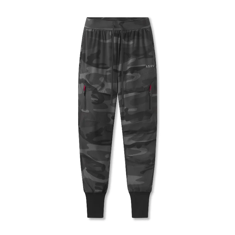 Breathable Men's Athletic Shorts0690. Tetra-Lite® Tech High Rib Jogger - Black Camo