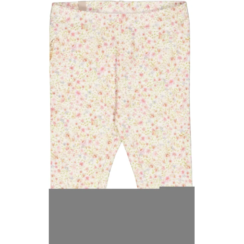 Men's Pants with Water-Resistant FabricJersey Leggings - watercolor flowers