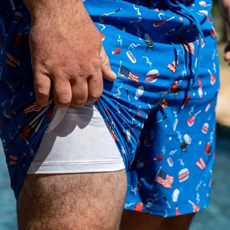 Layered Men's OverallsGrunt Trunks - Meat Sweats