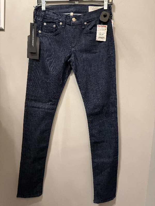 Elegant Straight-Leg Men's JeansJeans Skinny By Rag & Bones Jeans In Blue Denim, Size: 2 Elegant Straight-Leg Men's JeansJeans Skinny By Rag & Bones Jeans In Blue Denim, Size: 2