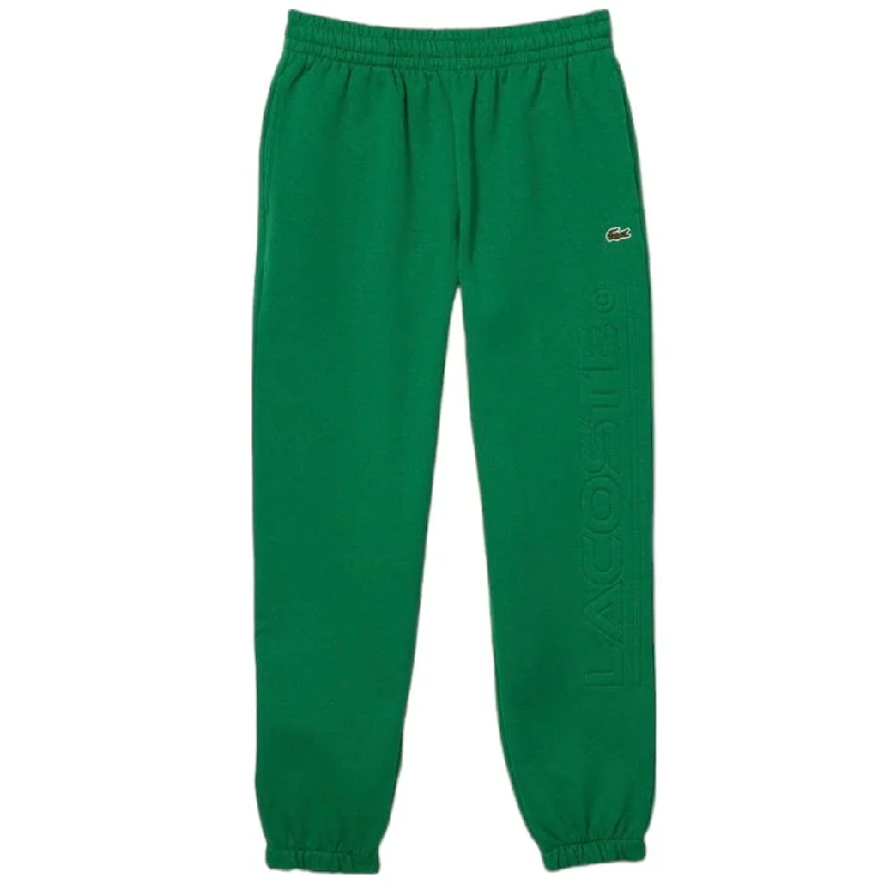Men's Tailored Pants for a Sharp AppearanceLacoste Logo Detail Sweatpants (Green) XH2101-51 Men's Tailored Pants for a Sharp AppearanceLacoste Logo Detail Sweatpants (Green) XH2101-51