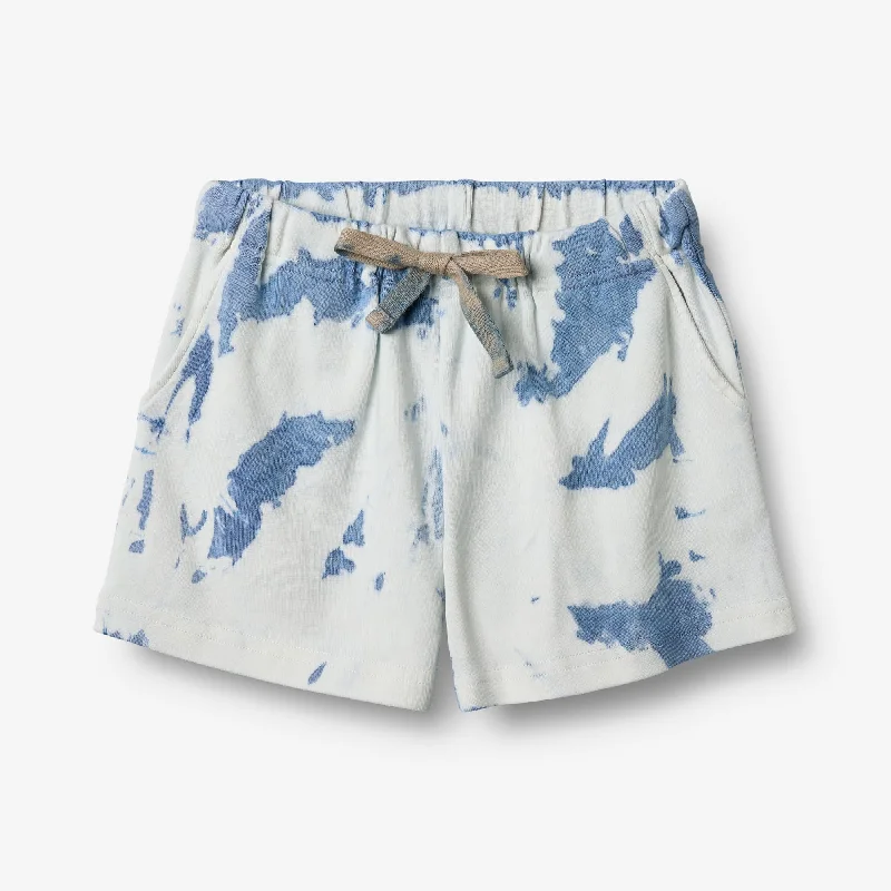 Men's Pants with Antimicrobial TreatmentJersey Shorts Kalle - blue tie dye