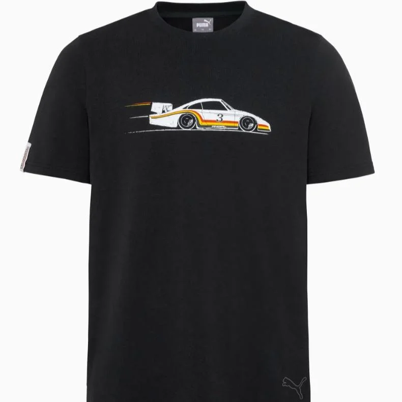 Men's Shirts with Logo EmbossmentsPorsche Unisex T-Shirt , Limited Edition - 50 Years Of Andial