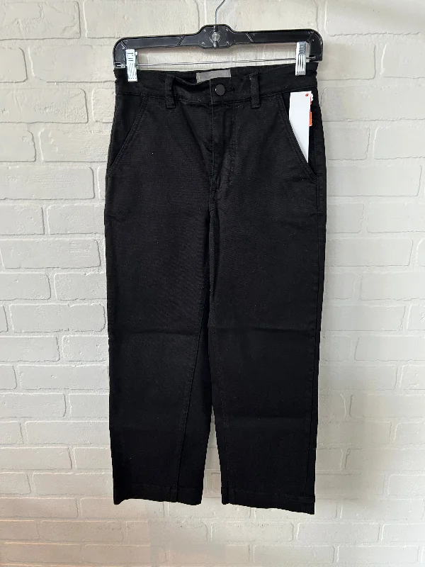 Baggy Men's JeansJeans Cropped By Everlane In Black Denim, Size: 0
