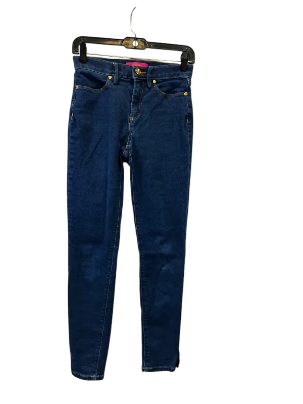 Inexpensive Rip and Tear Men's JeansJeans Skinny By Lilly Pulitzer In Blue Denim, Size: 2