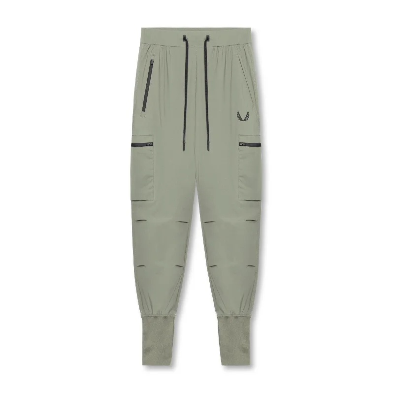 Men's Yoga Pants for Flexibility0827. Tetra-Lite® Inlay Pocket High Rib Jogger - Sage Men's Yoga Pants for Flexibility0827. Tetra-Lite® Inlay Pocket High Rib Jogger - Sage