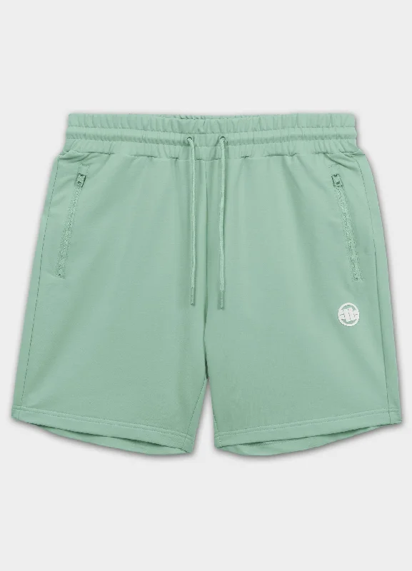 Men's Pants with Patch PocketsMen's sweat shorts NUGGET - Light mint