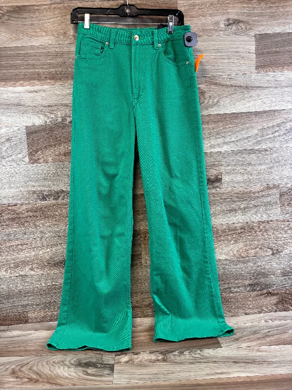 Flexible Stretch Men's JeansJeans Wide Leg By Divided In Green, Size: 6