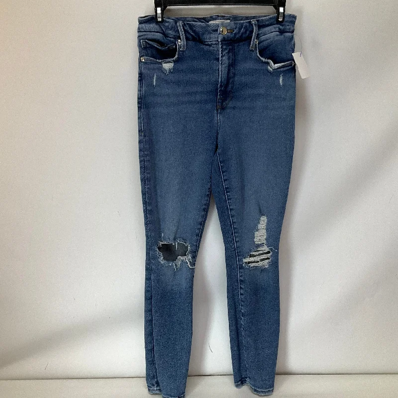 Sustainable Men's JeansJeans Skinny By Good American In Blue Denim, Size: 4