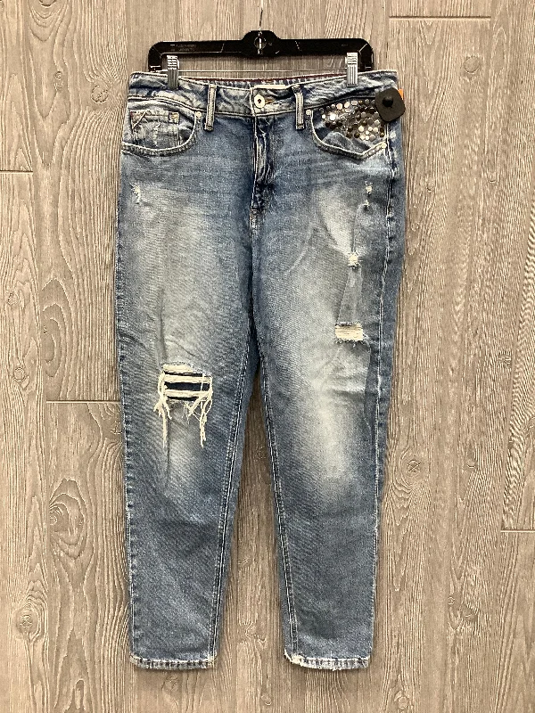 Men's Jeans for Everyday WearJeans Boyfriend By Maurices In Blue Denim, Size: 12