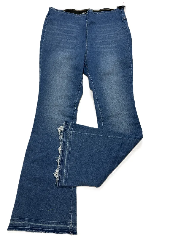 Light Blue Denim Men's JeansJeans Flared By Inc In Blue, Size: 12