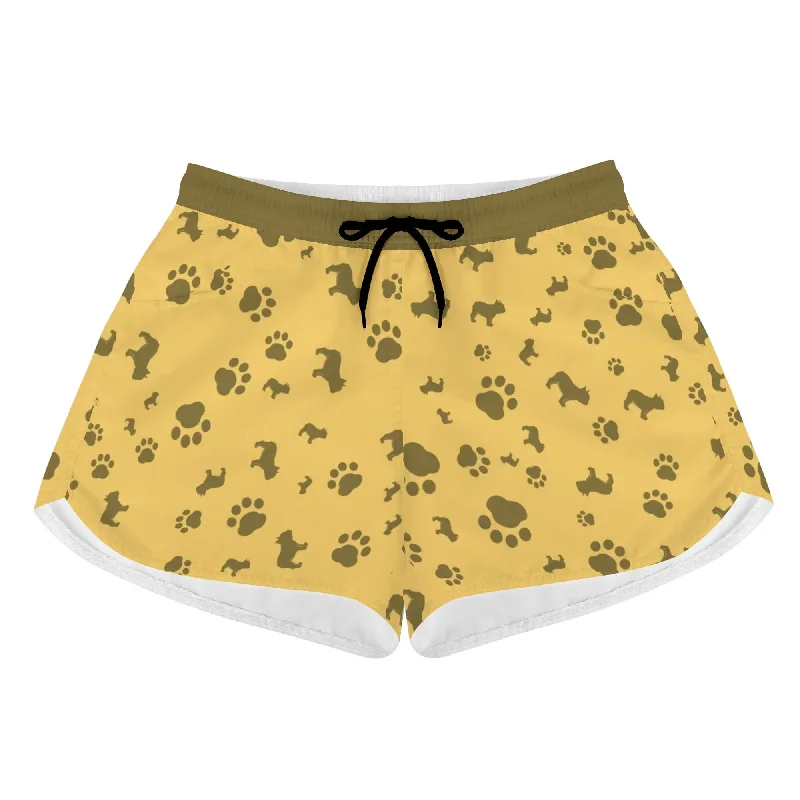 Men's Zippered Pants for SecurityPierre - Womens Beach Shorts