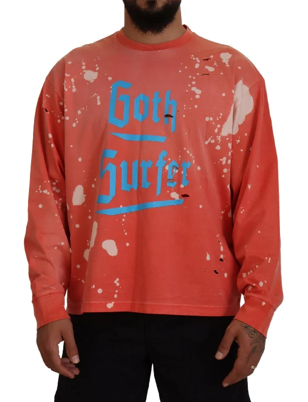 Men's Sweaters with Kangaroo PocketsDsquared² Printed Long Sleeves Pullover Men's Sweater (Pre-Owned) Men's Sweaters with Kangaroo PocketsDsquared² Printed Long Sleeves Pullover Men's Sweater (Pre-Owned)