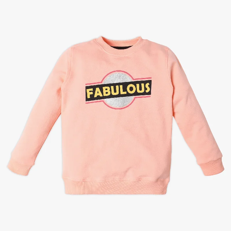 Elegant Men's Dress ShirtsGirl's Regular Fit Printed Sweat Tee