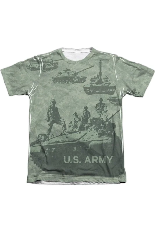 Men's Shirts with UV ProtectionU.S. ARMY Tank Up Adult Poly/Cotton Short Sleeve Tee