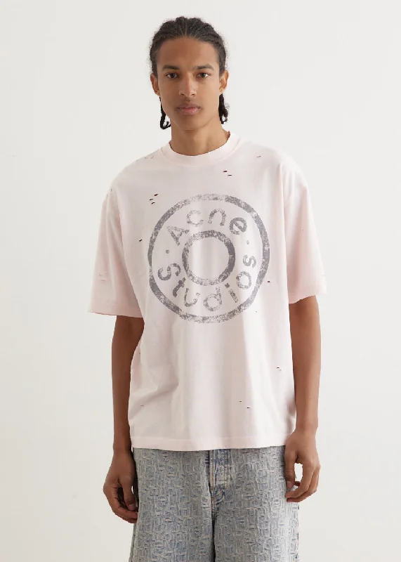 Men's Shirts with Zippered PocketsExford U Button Logo T-Shirt