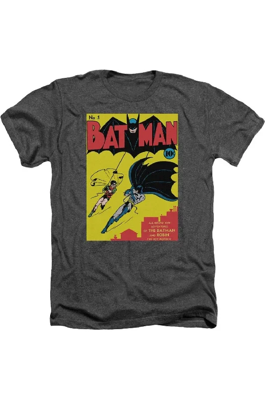 Elegant Men's Dress ShirtsBatman First Adult Heather Tee / T-Shirt