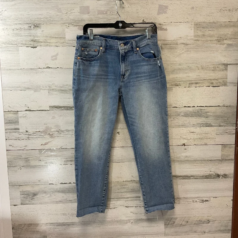 Jeans for Men with a Curvy BodyJeans Boyfriend By Gap In Blue Denim, Size: 6