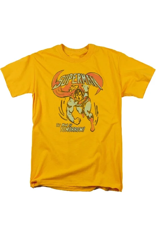 Men's Sleeveless TopsDC Comics Tomorrow Man Short Sleeve Adult Tee / T-Shirt