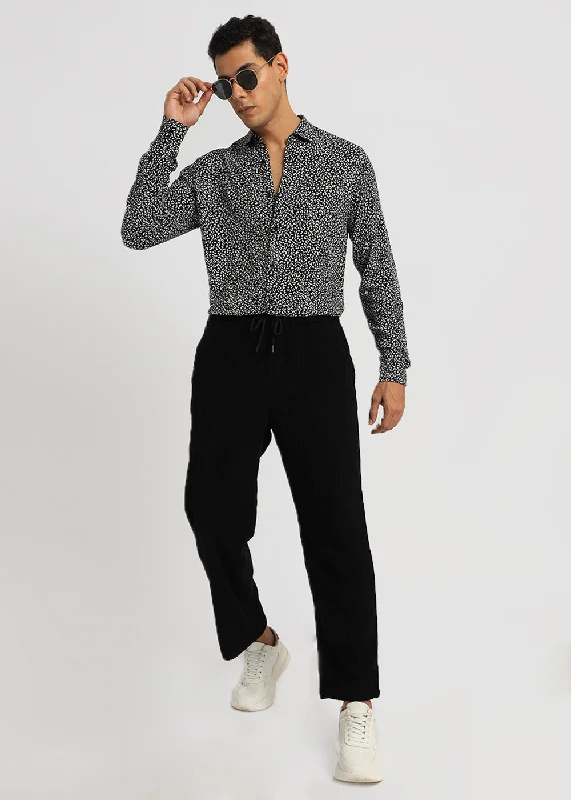 Men's Custom Dress Shirts for a Personalized FitWhite Panthera Print Full sleeve shirt