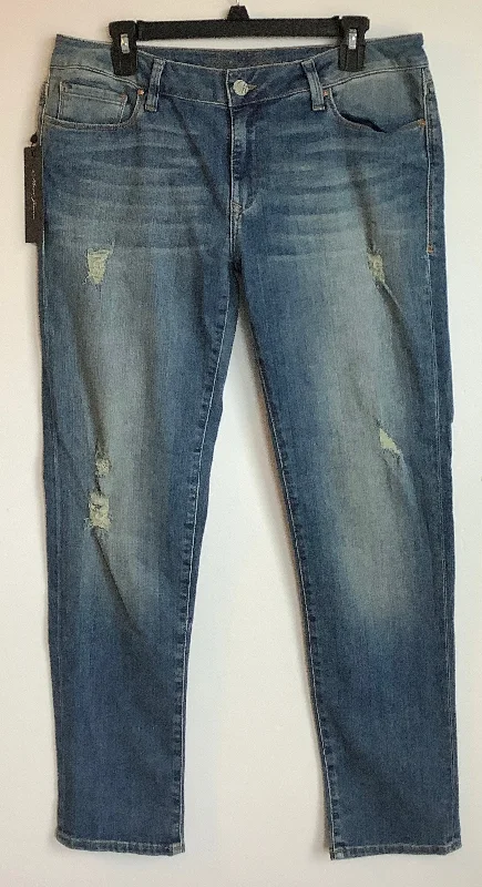 Hipster Men's JeansJeans Skinny By Mavi In Blue Denim, Size: 14