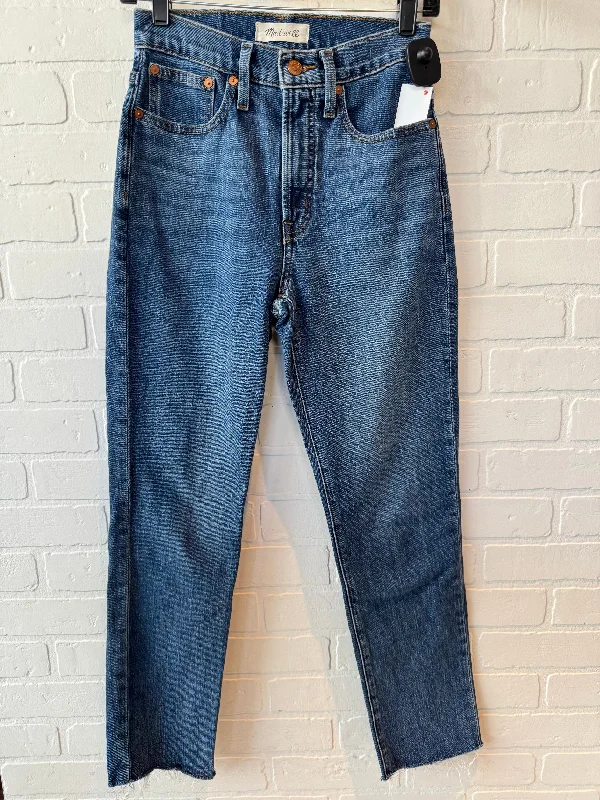 Everyday Men's JeansJeans Straight By Madewell In Blue Denim, Size: 0