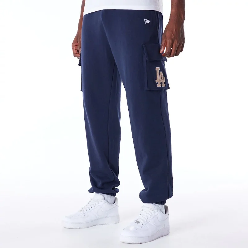 Men's Low-Waisted Pants for a Casual VibeLA Dodgers World Series Navy Fleece Cargo Joggers Men's Low-Waisted Pants for a Casual VibeLA Dodgers World Series Navy Fleece Cargo Joggers