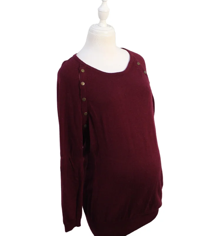 Men's Sweaters with Patch PocketsMayarya Knit Sweater M