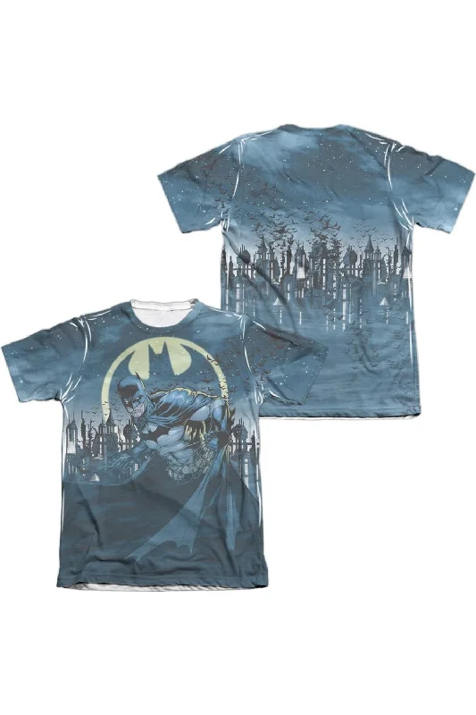 Casual Men's T-ShirtsBatman Heed The Call (Front/Back Print) Adult 65/35 Poly/Cotton Short Sleeve Tee / T-Shirt Casual Men's T-ShirtsBatman Heed The Call (Front/Back Print) Adult 65/35 Poly/Cotton Short Sleeve Tee / T-Shirt