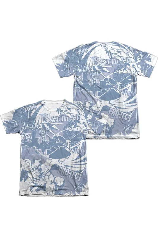 Striped Men's TopsBatman Dark Protector (Front/Back Print) Adult 65/35 Poly/Cotton Short Sleeve Tee / T-Shirt Striped Men's TopsBatman Dark Protector (Front/Back Print) Adult 65/35 Poly/Cotton Short Sleeve Tee / T-Shirt