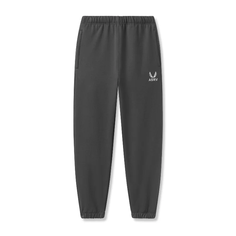 Men's High-Waisted Pants for a Retro Style0655. Tech-Terry™ Oversized Sweats - Space Grey "Emblem"