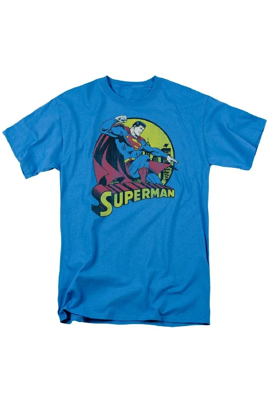 Comfortable Men's Polo ShirtsDC Comics Superman Short Sleeve Adult Tee / T-Shirt