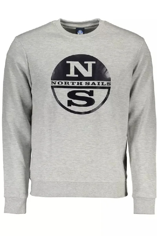 Warm Men's Hooded SweatersNorth Sails Chic  Long-Sleeved Crewneck Men's Sweater