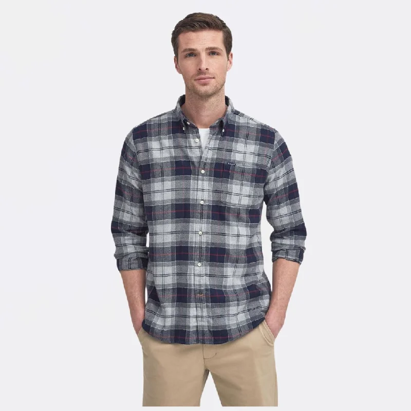 Men's Scoop Neck T-Shirts for a Relaxed FeelKyeloch Tailored Shirt (Blue Granite)