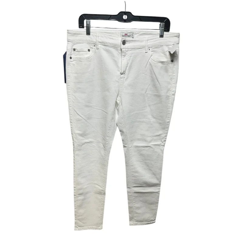 Sustainable Eco-Friendly Men's JeansJeans Skinny By Vineyard Vines In White, Size: 12 Sustainable Eco-Friendly Men's JeansJeans Skinny By Vineyard Vines In White, Size: 12