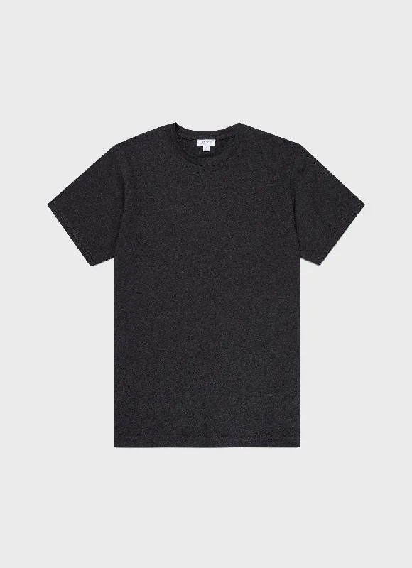 Men's Shirts with Pocket SquaresMen's Riviera T-shirt in Charcoal Melange