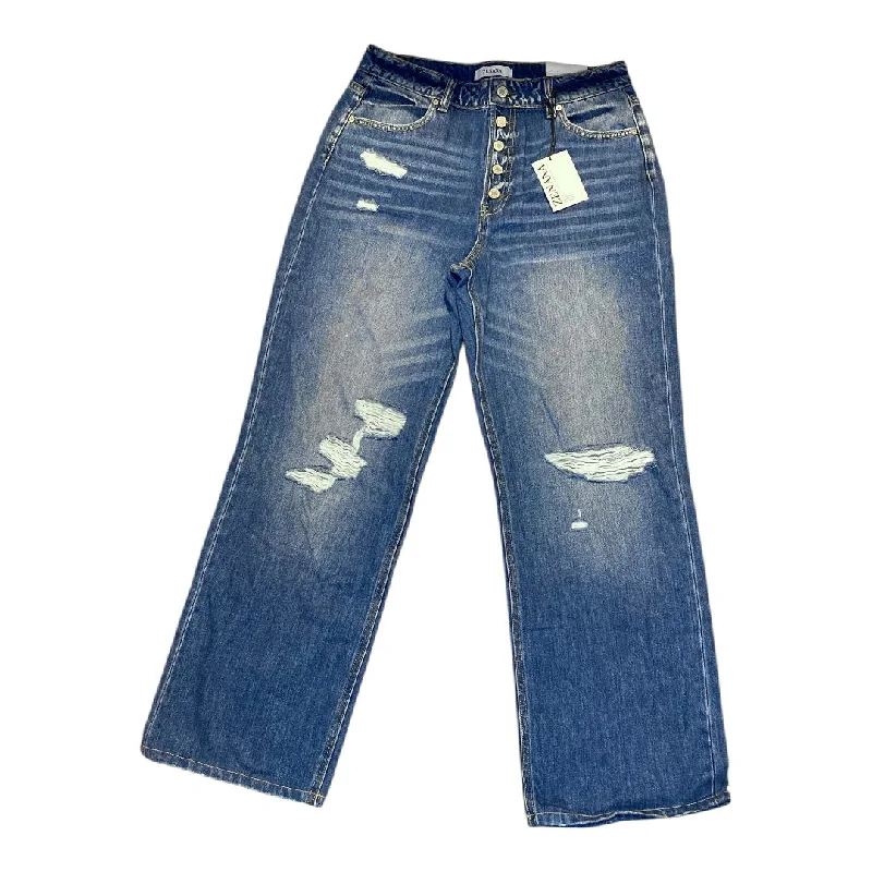 Men's Jeans for a Dressy OccasionJeans Boyfriend By Zenana Outfitters In Blue Denim, Size: 10 Men's Jeans for a Dressy OccasionJeans Boyfriend By Zenana Outfitters In Blue Denim, Size: 10