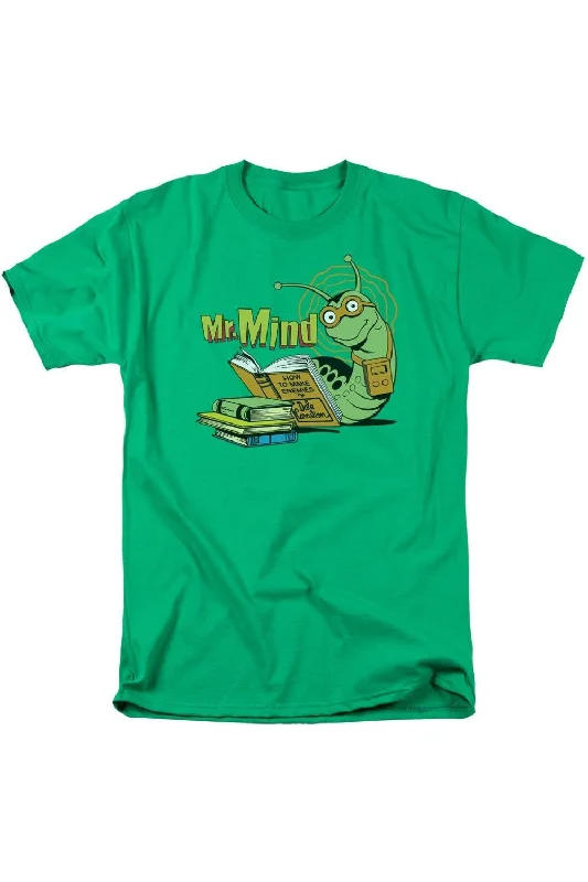 Men's Shirts with Mandarin CollarsDC Comics Mr Mind Short Sleeve Adult Tee / T-Shirt Men's Shirts with Mandarin CollarsDC Comics Mr Mind Short Sleeve Adult Tee / T-Shirt