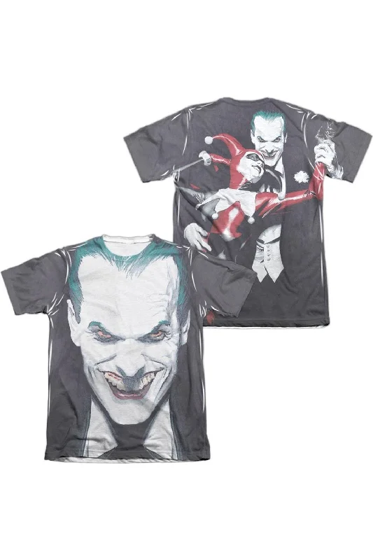 Men's Shirts with Contrast StitchingBatman Last Dance (Front/Back Print) Adult Poly/Cotton Short Sleeve Tee / T-Shirt Men's Shirts with Contrast StitchingBatman Last Dance (Front/Back Print) Adult Poly/Cotton Short Sleeve Tee / T-Shirt