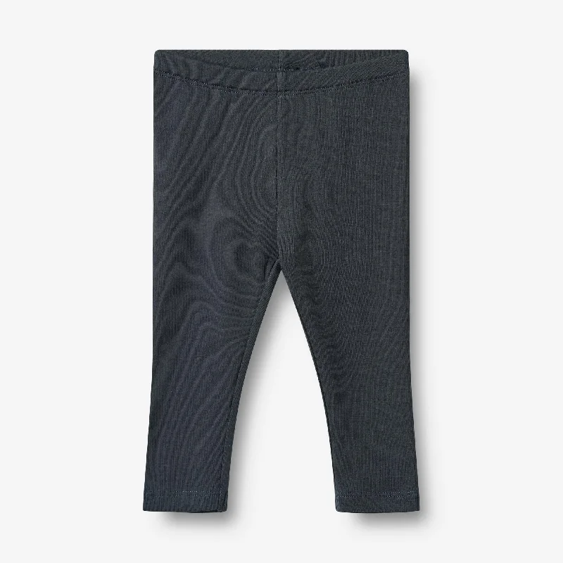 Men's Pants with Contrast WaistbandsJersey Leggings Jules - navy
