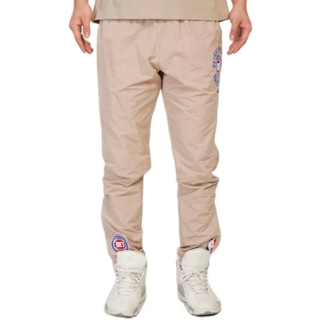 Men's Sports Pants for Active LifestylesPro Standard Detroit Pistons Hybrid Woven Pants (Khaki) BDP459863-KHK