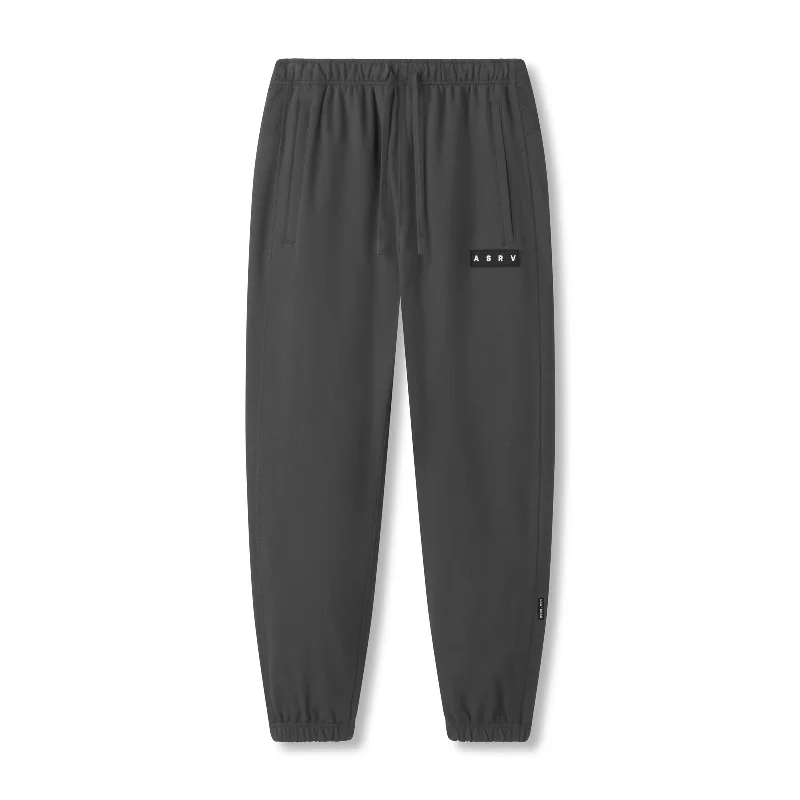 Men's High-Waisted Pants for a Retro Style0956. Micro-Terry Jogger - Space Grey