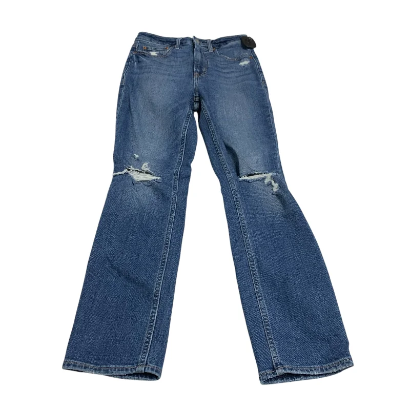 Men's Jeans with Stretch FabricJeans Straight By Gap In Blue Denim, Size: 2