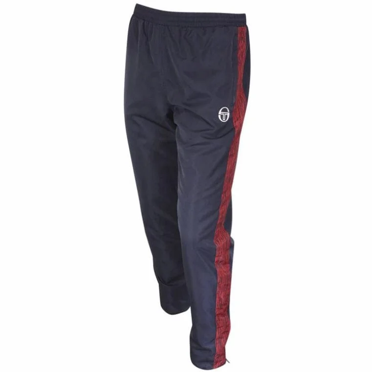 Men's Pants with Cargo PocketsSergio Tacchini Cage Track Pants (Navy/White) STM038455 Men's Pants with Cargo PocketsSergio Tacchini Cage Track Pants (Navy/White) STM038455