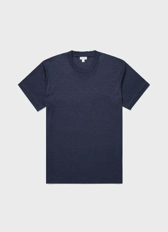 Casual Men's T-ShirtsMen's Relaxed Fit Heavyweight T-shirt in Slate Blue