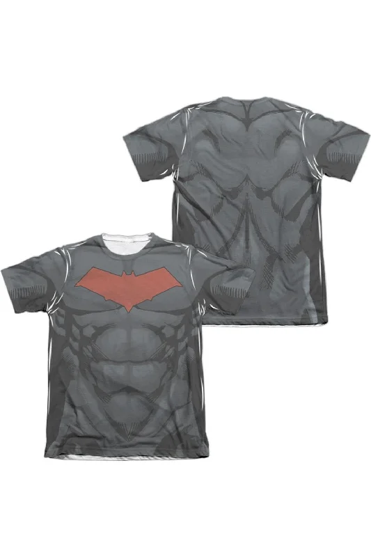 Men's Shirts with Hidden ButtonsBatman Red Hood Style 2 (Front/Back Print) Adult Poly/Cotton Short Sleeve Tee / T-Shirt Men's Shirts with Hidden ButtonsBatman Red Hood Style 2 (Front/Back Print) Adult Poly/Cotton Short Sleeve Tee / T-Shirt