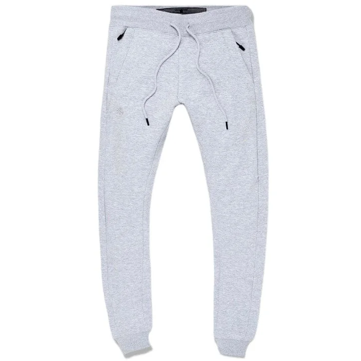 Men's Pants with Contrast WaistbandsJordan Craig Uptown Jogger Sweatpants (H/Grey) 8860 Men's Pants with Contrast WaistbandsJordan Craig Uptown Jogger Sweatpants (H/Grey) 8860