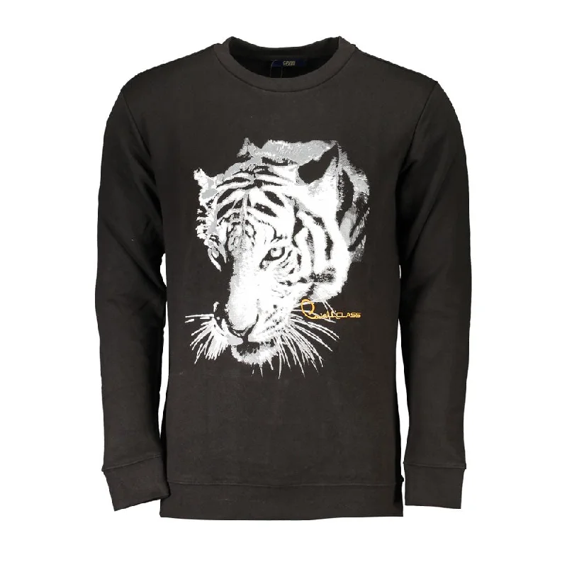 Stylish Men's Turtleneck SweatersCavalli Class Cotton Men's Sweater